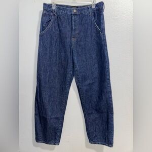 Banana Republic Relaxed Fit Dark Blue Jeans